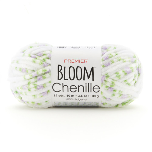 3 Pack Premier Bloom Chenille Yarn-Lilac 2099-04 - 840166821893