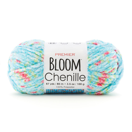 3 Pack Premier Bloom Chenille Yarn-Begonia 2099-07 - 840166821930