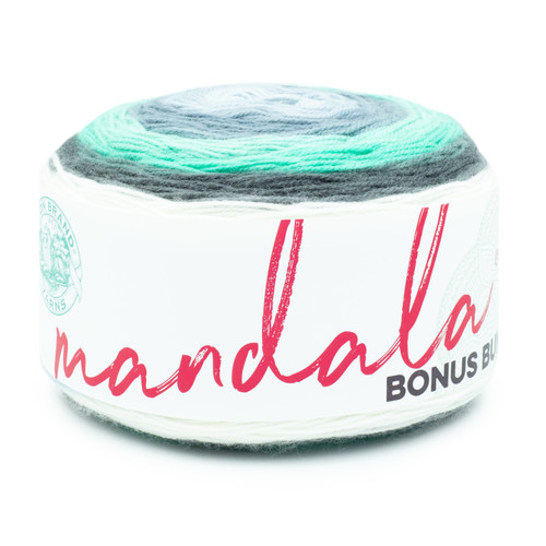 Lion Brand Mandala Bonus Bundle Yarn-Genie 125-217 - 023032079813