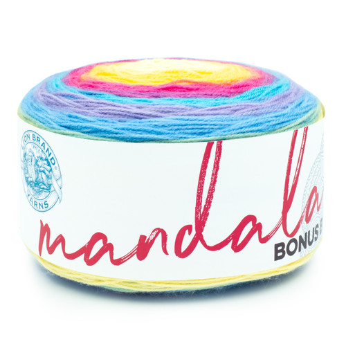 Lion Brand Mandala Bonus Bundle Yarn-Giant 125-248 - 023032079783