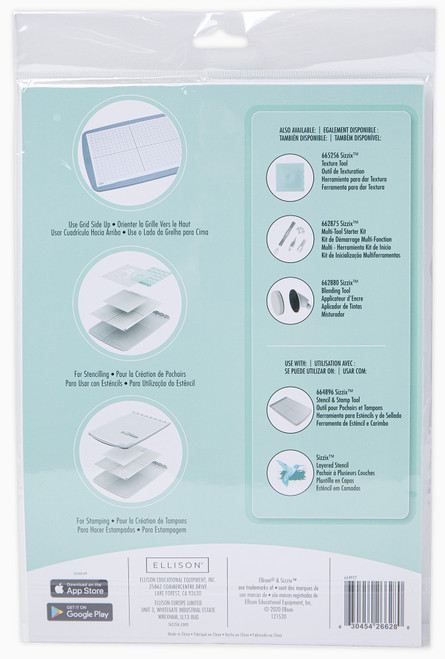 2 Pack - Sizzix Accessory Sticky Grid Sheets 8.25"X11.75"-5 Sheets - 664927 2 Pack - Sizzix Accessory Sticky Grid Sheets 8.25"X11.75"-5 Sheets - 664927