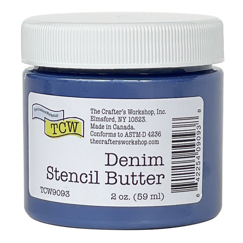 3 Pack Crafter's Workshop Stencil Butter 2oz-Denim TCWSB2OZ-9093 - 842254090938