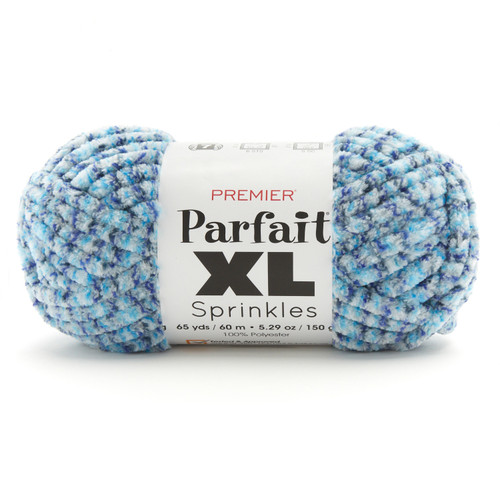 3 Pack Premier Parfait XL Sprinkles Yarn-Blueberry 2097-02 - 840166821657