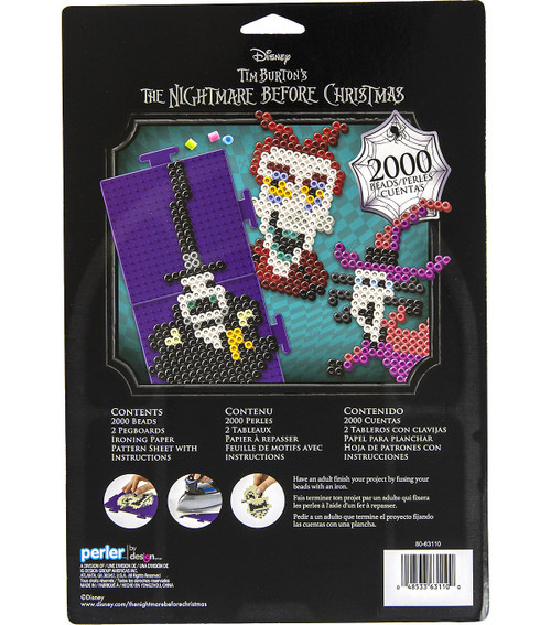 Perler Fused Bead Kit-The Nightmare Before Christmas - 8063110 Perler Fused Bead Kit-The Nightmare Before Christmas - 8063110