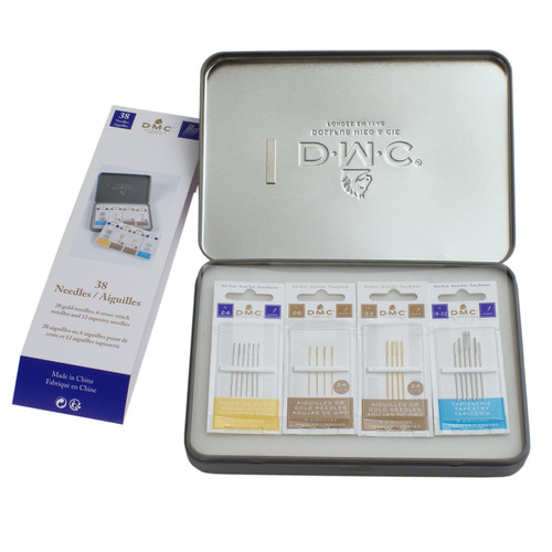 DMC Collector's Needle Tin-Assorted 38/Pkg U1985