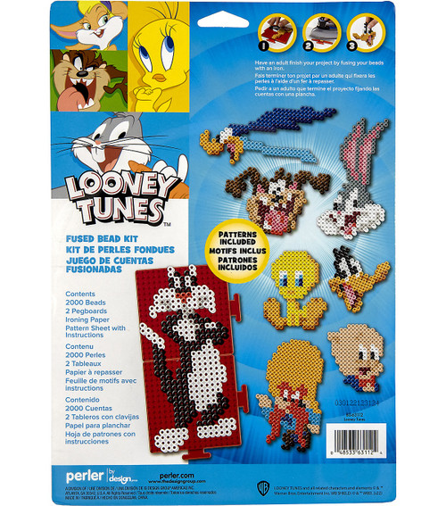 Perler Fused Bead Kit-Looney Tunes - 8063112 Perler Fused Bead Kit-Looney Tunes - 8063112