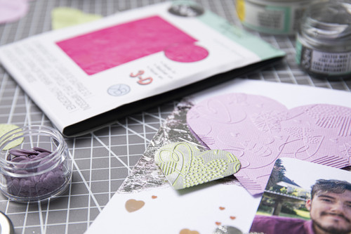 Sizzix 3D Textured Impressions By Kath Breen-Mark Making Hearts - 666038 Sizzix 3D Textured Impressions By Kath Breen-Mark Making Hearts - 666038