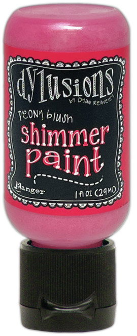 Dylusions Shimmer Paint 1oz-Peony Blush - DYU-81425 - 789541081425