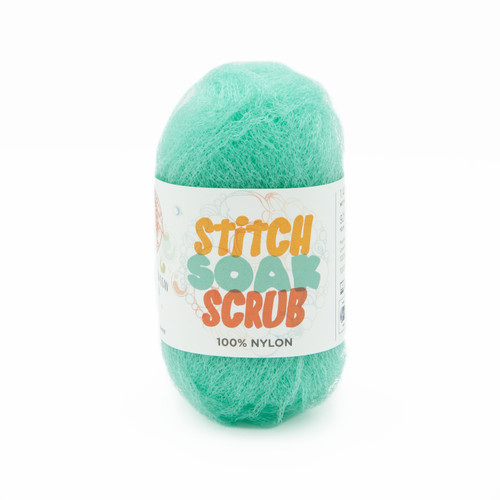 3 Pack Lion Brand Stitch Soak Scrub Yarn-Cabbage 781-156 - 023032101804