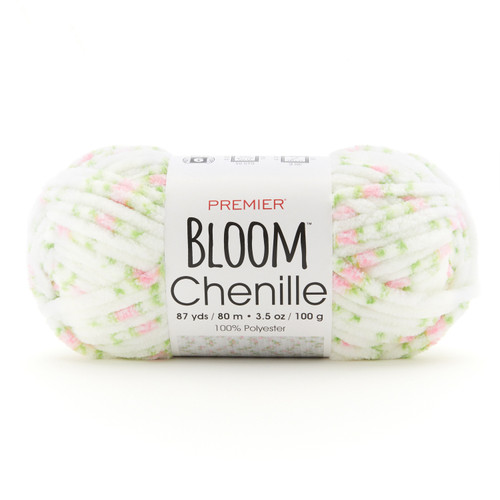 Premier Bloom Chenille Yarn-Cherry Blossom 2099-02 - 840166821862