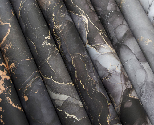 2 Pack - Craft Consortium Double-Sided Paper Pad 6"X6" 40/Pkg-Ink Drops - Monochrome, 20 Designs - CPAD021B