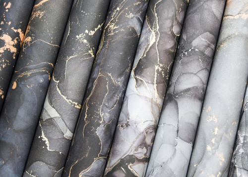 2 Pack - Craft Consortium Double-Sided Paper Pad 6"X6" 40/Pkg-Ink Drops - Monochrome, 20 Designs - CPAD021B