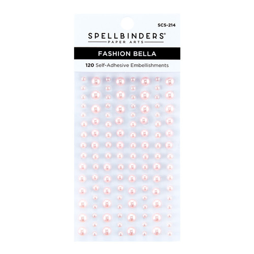 3 Pack Spellbinders Fashion Essentials Pearl Dots-Bella SCS214 - 812062039023