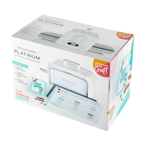 Spellbinders Platinum Cut & Emboss Machine-W/Universal Shim Plate System - PL126 - 812062037630