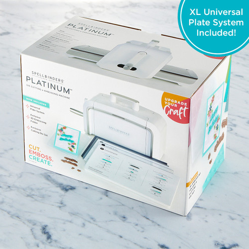 Spellbinders Platinum Cut & Emboss Machine-W/Universal Shim Plate System - PL126