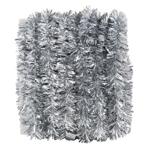 Idea-Ology Silver Tinsel Trimmings 4yd-Christmas -TH94295