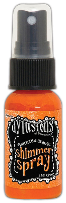 3 Pack Dylusions Shimmer Sprays 1oz-Squeezed Orange -DYH-82095 - 789541082095