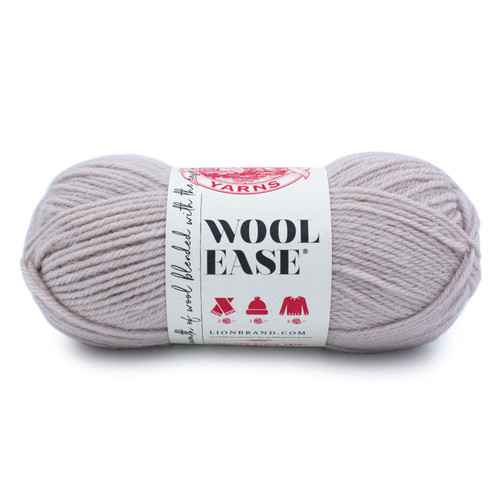 3 Pack Lion Brand Wool-Ease Yarn -Antler 620-021 - 023032061825