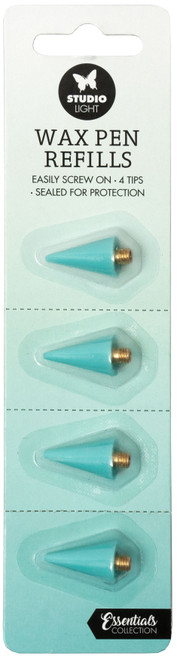 Studio Light Wax Pen Pick-Up Tool Replacement Tips 4/Pkg-Use with SL-ES-WPPT01 - ESWPPT02 - 8713943137475