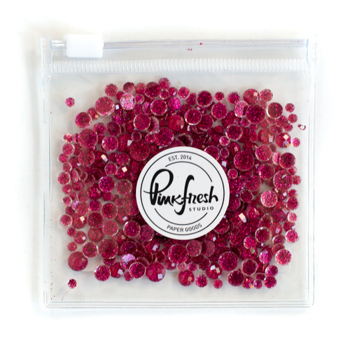 Pinkfresh Glitter Drops Essentials-Magenta PFGDROPS-100 - 736952877611