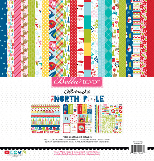 Bella Blvd Collection Kit 12"X12"-The North Pole BBNP2632 - 819812013807