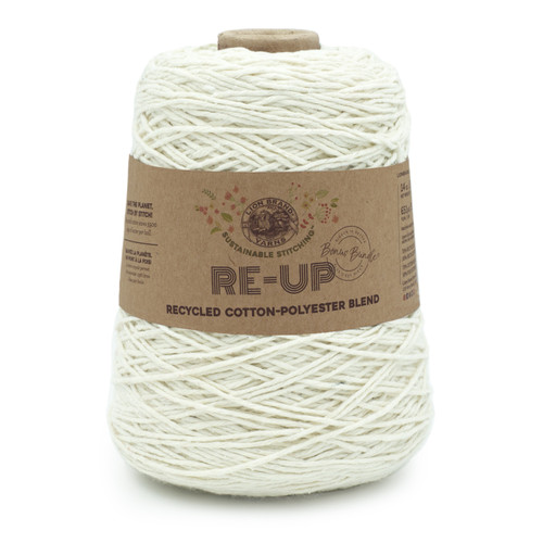 3 Pack Lion Brand Re-Up Bonus Bundle Yarn-Full Moon 128-98 - 023032112978