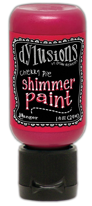 3 Pack Dylusions Shimmer Paint 1oz-Cherry Pie DYU-81340 - 789541081340