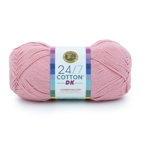 3 Pack Lion Brand 24/7 Cotton DK Yarn-Cameo 769-101 - 023032112565
