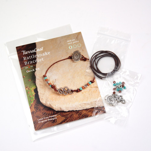 TierraCast Jewelry Making Kit-Rattlesnake Bracelet SP695500 - 841537102672