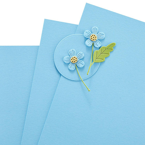 Spellbinders Color Essentials Cardstock 8.5"X11" 10/Pkg-Island Blue SPCS-044 - 813233032652