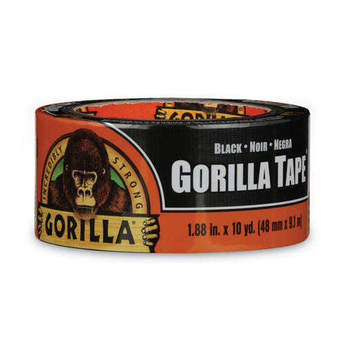 2 Pack Gorilla Glue Tape 2"X10yd -Black -105462 - 052427010384