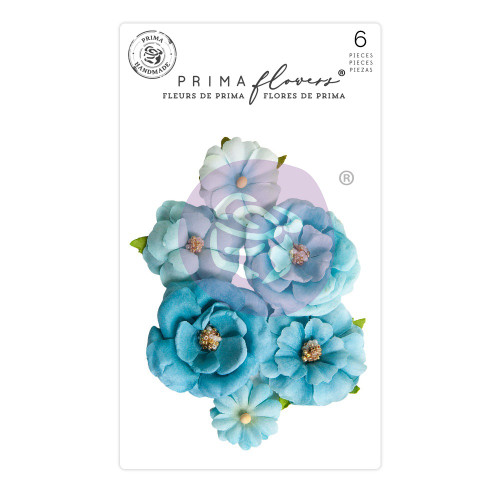 Prima Marketing Mulberry Paper Flowers-Watercolor Dreams/Aquarelle Dreams P659684 - 655350659684