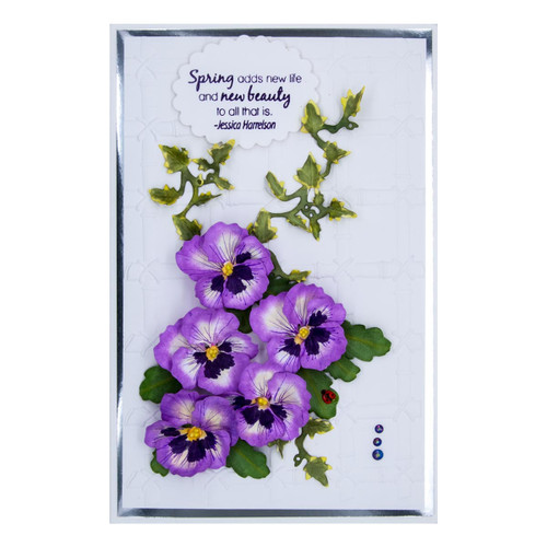 Spellbinders 3D Embossing Folder By Susan Tierney-Cockburn-Bamboo Trellis E3D044