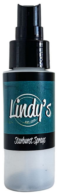 3 Pack Lindy's Stamp Gang Starburst Spray 2oz Bottle-Top Hat Teal SBS-106 - 818495018062