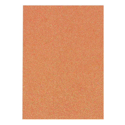 Craft Perfect Ombre Glitter Cardstock 8.5"X11"-Sugared Coral -GLTTRCRD-9977 - 818569029772