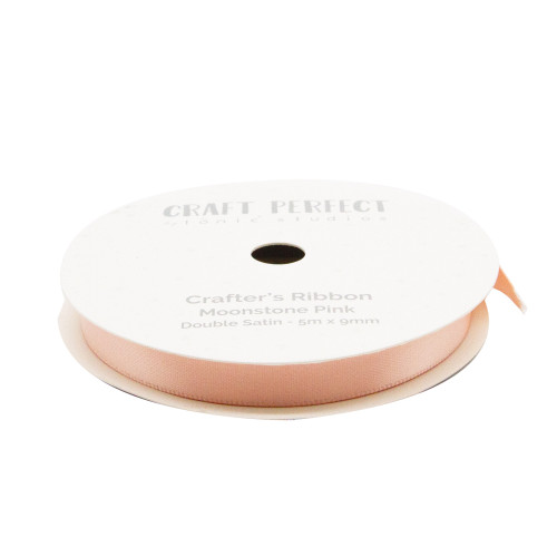 4 Pack Craft Perfect Double Face Satin Ribbon 9mmX5m-Moonstone Pink -8990E - 841079189902