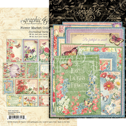 Flower Market Journaling Cards-G4502561 - 810070163174