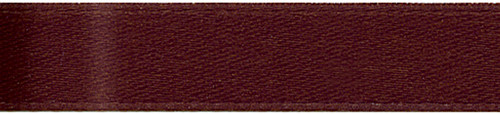 3 Pack - Offray Single Face Satin Ribbon 5/8"X18'-Brown - 1017 5/8-850 - 079856071052