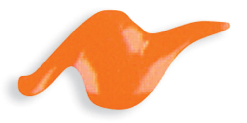 3 Pack - Scribbles 3D Fabric Paint 1oz-Shiny - Bright Orange - SC-1-115 - 017754541154