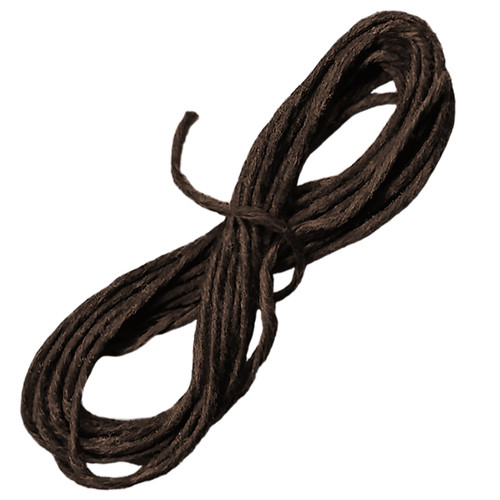 Realeather(R) Crafts Waxed Thread 25yd-Brown - BTH25-02