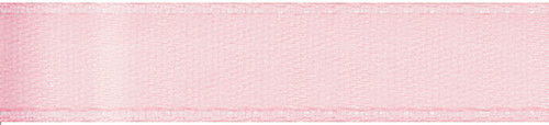 Offray Single Face Satin Ribbon 7/8"X18'-Light Pink 1017 7/8-117 - 079856063378