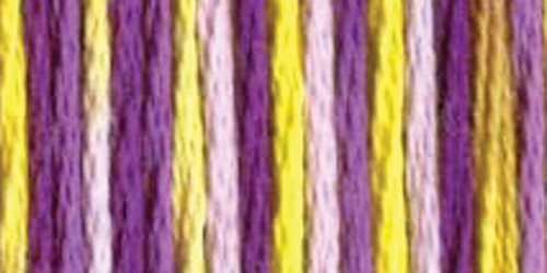 6 Pack DMC Color Variations 6-Strand Embroidery Floss 8.7yd-Purple Pansy 417F-4265 - 077540403776