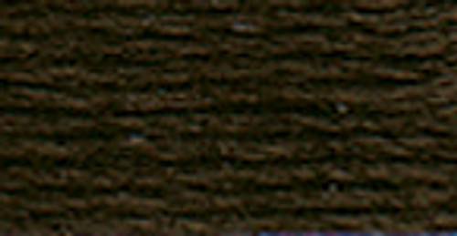 12 Pack - DMC Pearl Cotton Skein Size 5 27.3yd-Black Brown - 115 5-3371 - 077540036677