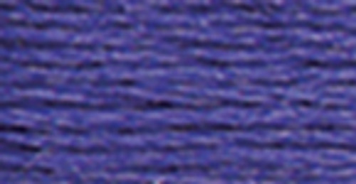 12 Pack DMC Pearl Cotton Skein Size 5 27.3yd-Very Dark Blue Violet 115 5-333 - 077540401536