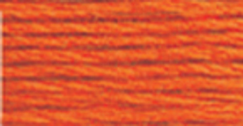 DMC Pearl Cotton Skein Size 5 27.3yd-Burnt Orange - 115 5-947 - 077540036288 DMC Pearl Cotton Skein Size 5 27.3yd-Burnt Orange - 115 5-947 - 077540036288