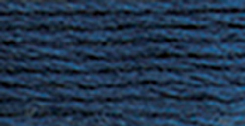 DMC Pearl Cotton Ball Size 8 87yd-Medium Navy Blue - 116 8-311 - 077540041855