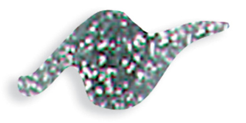 3 Pack - Scribbles 3D Fabric Paint 1oz-Glittering - Silver - SC-1-305 - 017754543059