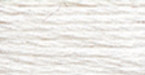 6 Pack - DMC Satin Floss 8.7yd-Snow White - 1008F-S5200 - 077540661350 6 Pack - DMC Satin Floss 8.7yd-Snow White - 1008F-S5200 - 077540661350