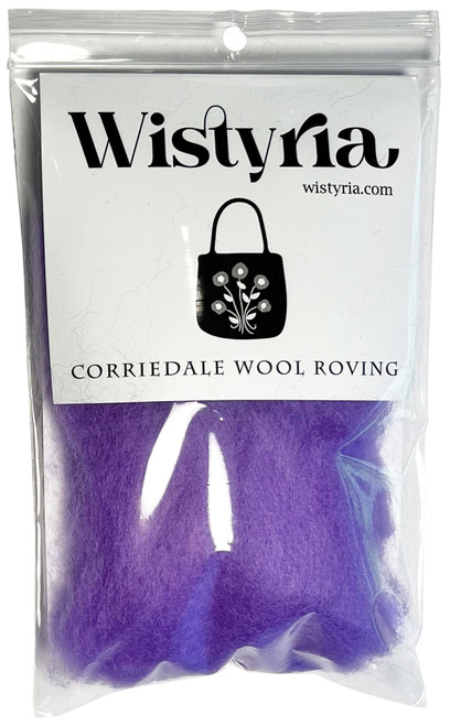 Wistyria Editions Wool Roving 14" -Lavender R-W844R - 893812001392
