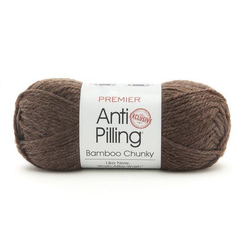 3 Pack - Premier Bamboo Chunky Yarn-Walnut - 1085-20 - 840166814079 3 Pack - Premier Bamboo Chunky Yarn-Walnut - 1085-20 - 840166814079